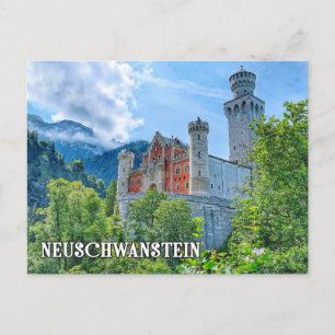 Breathtaking Neuschwanstein Castle, Germany Postcard