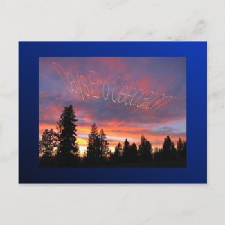 Breathtaking Oregon Sunset Celebration Postcards