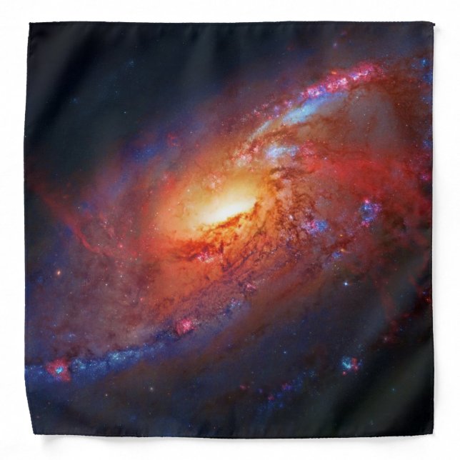 Breathtaking Spiral Galaxy Space Image Bandana (Front)