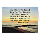 BREATHTAKING SUNRISE JEREMIAH 29:11 PHOTO (Front Horizontal)