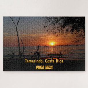 Breathtaking Tamarindo Sunset Jigsaw Puzzle