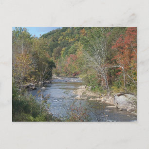 Breathtaking West Virginia River Postcard