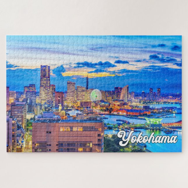 Breathtaking Yokohama, Japan Jigsaw Puzzle (Horizontal)