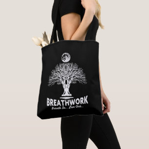 Breathwork, Stress Relief, meditation power Tote Bag