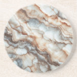 Breccia Marble Elegance: Earthy and Natural Tones Coaster