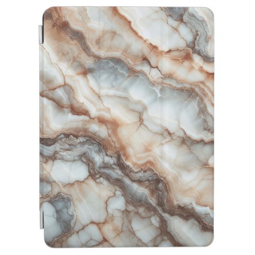 Breccia Marble Elegance Earthy and Natural Tones iPad Air Cover