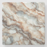 Breccia Marble Elegance: Earthy and Natural Tones Stone Coaster