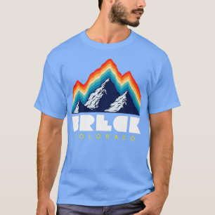 Breck Colorado  Retro  Ski  T-Shirt