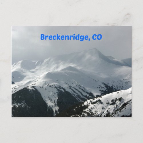 Breckenridge CO Postcard