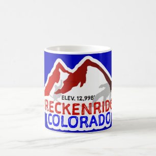 Breckenridge CO Skiing Mug