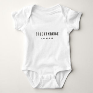 Breckenridge Colorado Baby Bodysuit