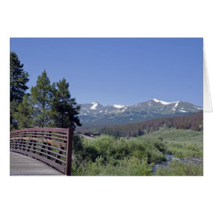 Breckenridge Colorado Bike Bridge Cards