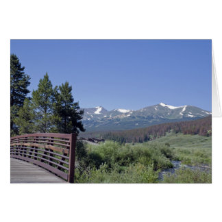 Breckenridge Colorado Bike Bridge Cards