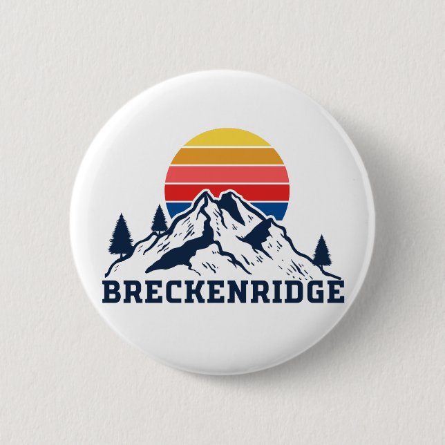 Breckenridge Colorado Button (Front)