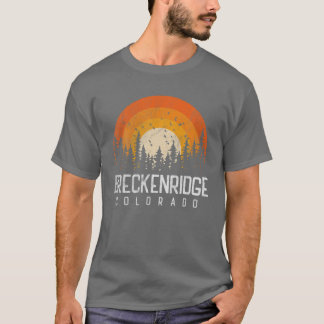 Breckenridge Colorado CO Retro Style Vintage 70S 8 T-Shirt