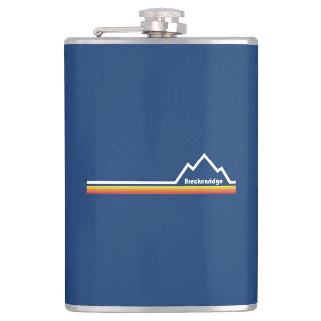 Breckenridge, Colorado Flask (Front)
