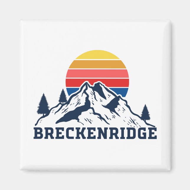 Breckenridge Colorado Magnet (Front)