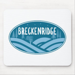 Breckenridge Colorado Outdoors Mouse Pad