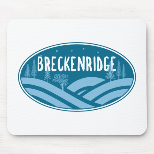 Breckenridge Colorado Outdoors Mouse Pad