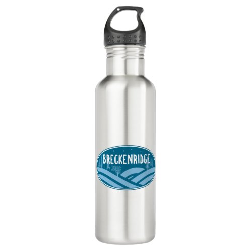 Breckenridge Colorado Outdoors Stainless Steel Water Bottle