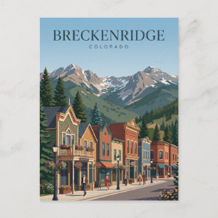 Breckenridge Colorado Postcard