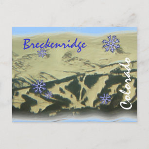 Breckenridge Colorado postcard