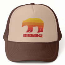 Breckenridge Colorado Rainbow Bear Trucker Hat