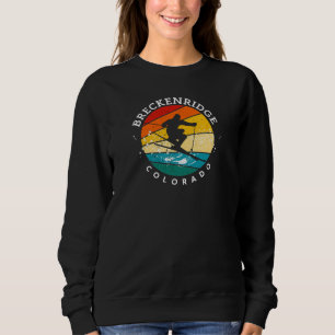 Breckenridge Colorado Retro Vintage  Sweatshirt