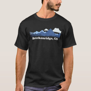 Breckenridge Colorado Rocky Mountains CO Souvenir T-Shirt