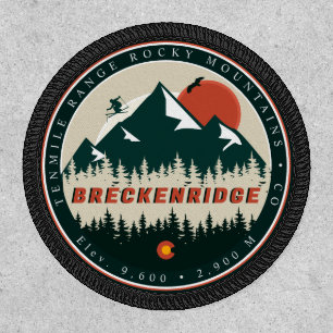 Breckenridge Colorado Ski Mountain Souvenir Patch