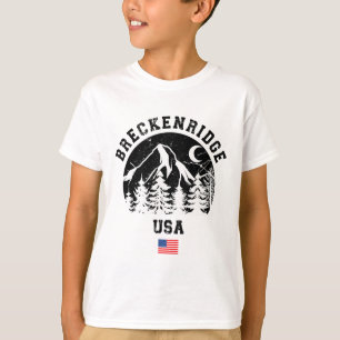 Breckenridge Colorado Ski Resort Alpine Skiing Ame T-Shirt