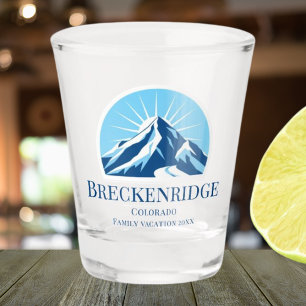 Breckenridge Colorado ski resort Shot glass