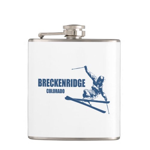 Breckenridge Colorado Skier Flask