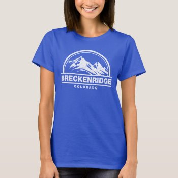 Breckenridge Colorado T-shirt by nasakom at Zazzle