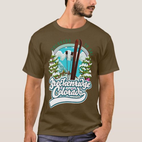 Breckenridge Colorado Vintage ski T_Shirt