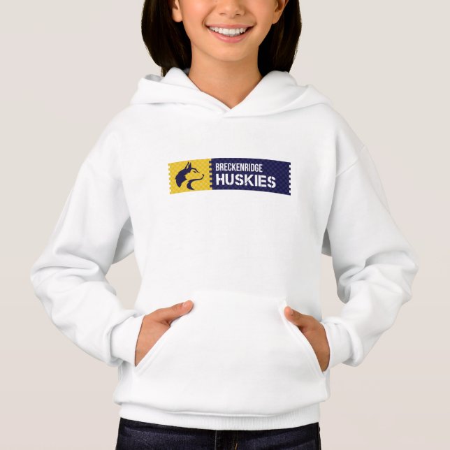 Breckenridge Huskies #6 Hoodie (Front)