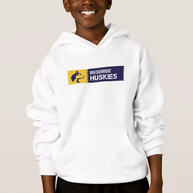 Breckenridge Huskies #6 Hoodie (Front)