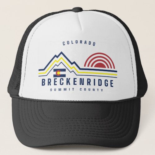 Breckenridge Mountain Summit County Trucker Hat