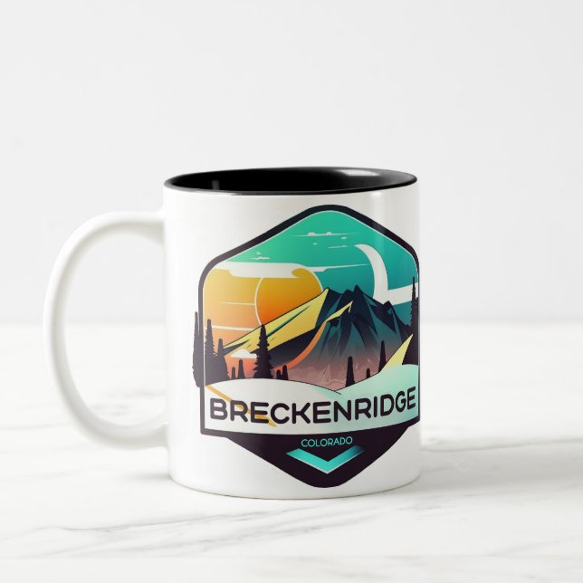 Breckenridge Ski Mug – Perfect for Ski Lovers (Left)