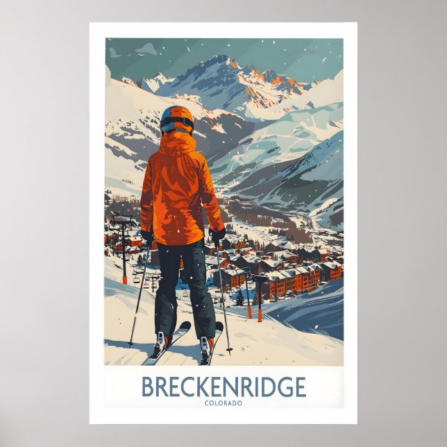 Breckenridge Wall Art - Colorado 1 (Front)