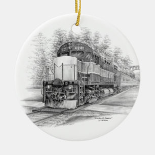 Brecksville Station Train (CVNP) Ceramic Ornament