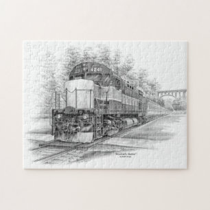 Brecksville Station Train (CVNP) Jigsaw Puzzle