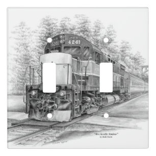 Brecksville Station Train (CVNP) Light Switch Cover