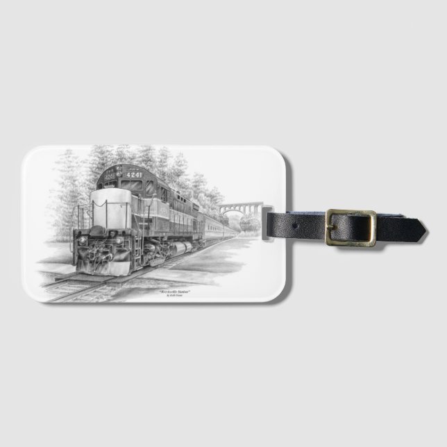 Brecksville Station Train (CVNP) Luggage Tag (Front Horizontal)