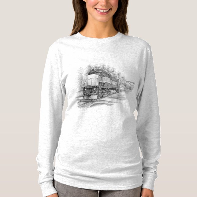 Brecksville Station Train (CVNP) T-Shirt (Front)