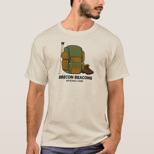 Brecon Beacons National Park Backpack T_Shirt