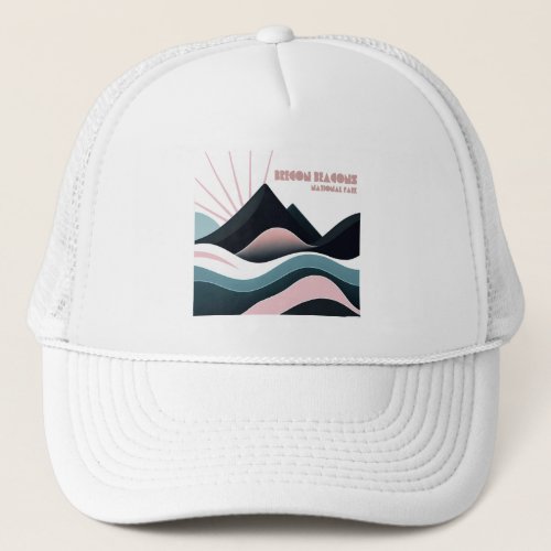Brecon Beacons National Park Colored Hills Trucker Hat