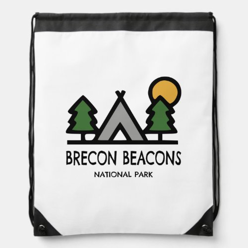 Brecon Beacons National Park Drawstring Bag