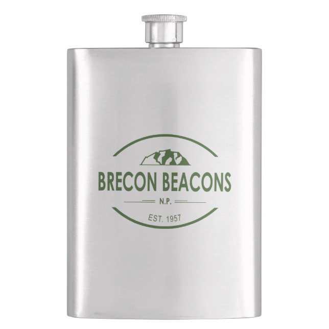 Brecon Beacons National Park Flask (Front)