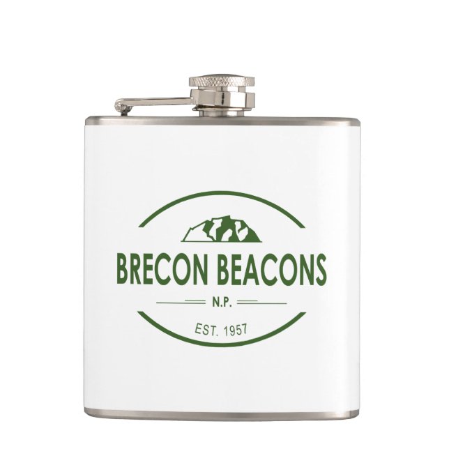 Brecon Beacons National Park Flask (Front)